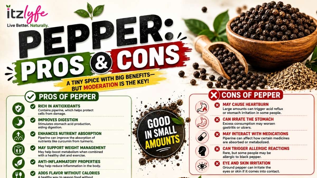 Pepper: Pros and Cons – Health Benefits, Side Effects, and Nutrition Facts