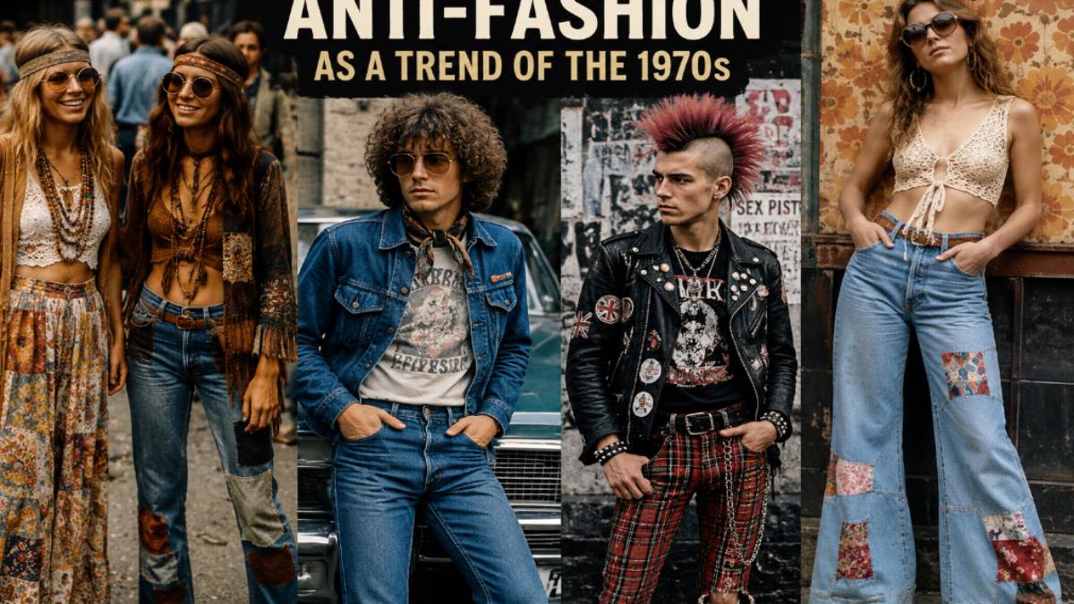 Anti-Fashion as a Trend of the 1970s: How Rebellion Redefined Style