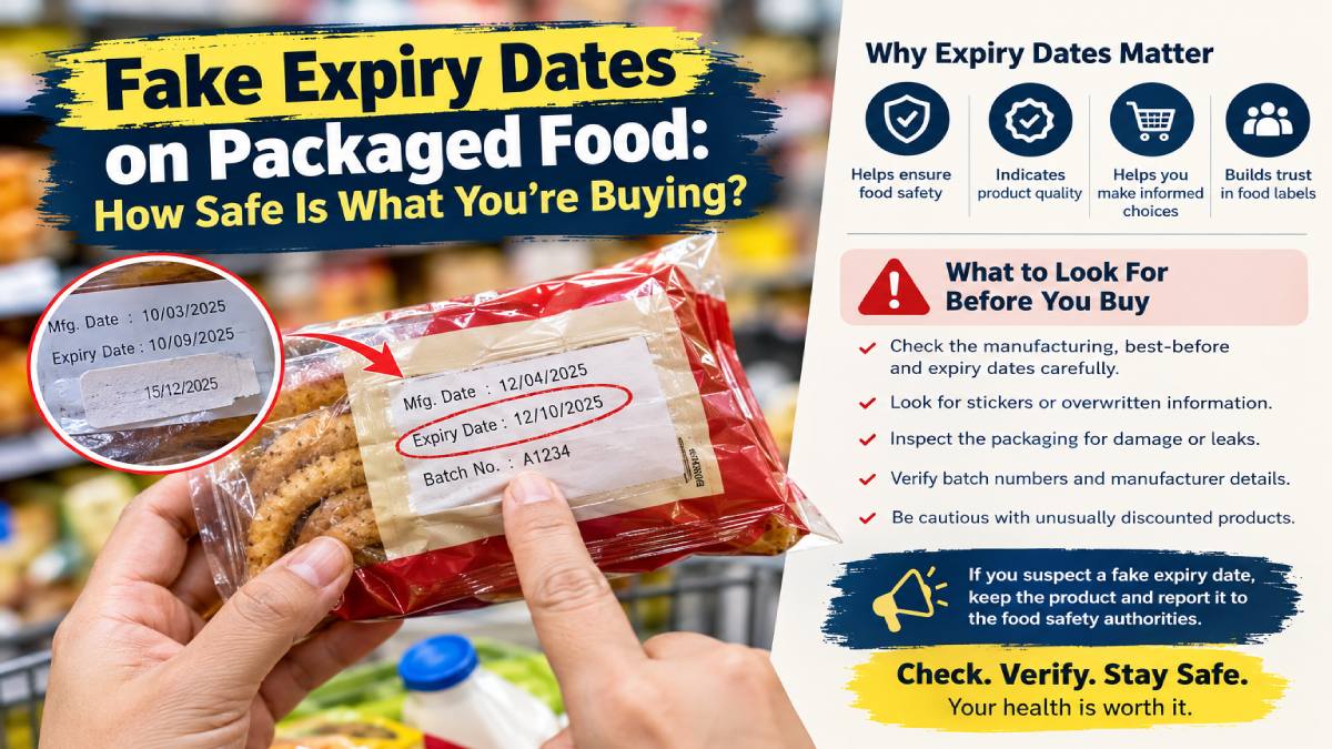 Fake Expiry Dates? 7 Things to Check Before Buying Packaged Food