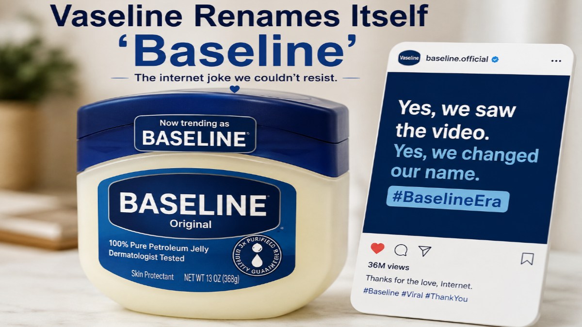 Vaseline Renames Itself to ‘Baseline’ After Korean Creator’s Viral Video Amuses 36 Million Viewers