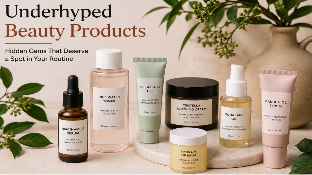 Underhyped Beauty Products You Should Try: Hidden Gems for Your Everyday Beauty Routine