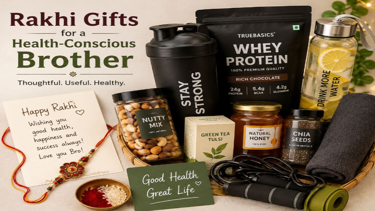 6 Last-Minute, Thoughtful Rakhi Gifts for the Brother Who Puts Health and Self-Care First