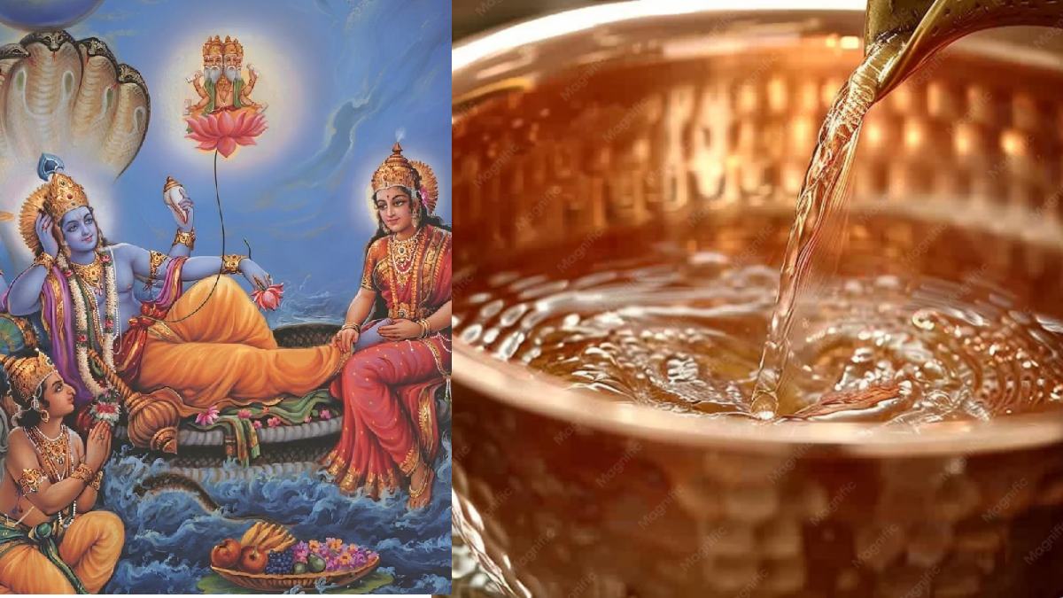 2-Minute Morning Water Ritual to Seek Lord Vishnu’s Blessings, Peace and Protection