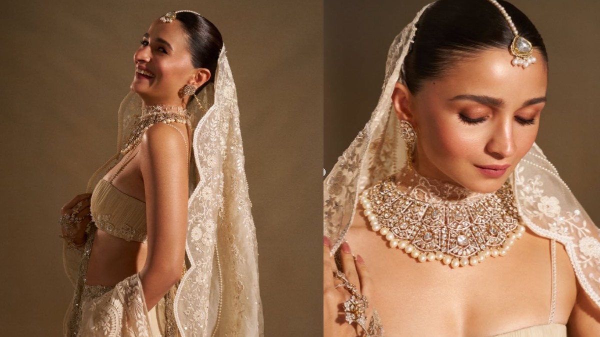 Alia Bhatt’s Latest Ethnic Look Is All About Ivory Elegance and Chikankari