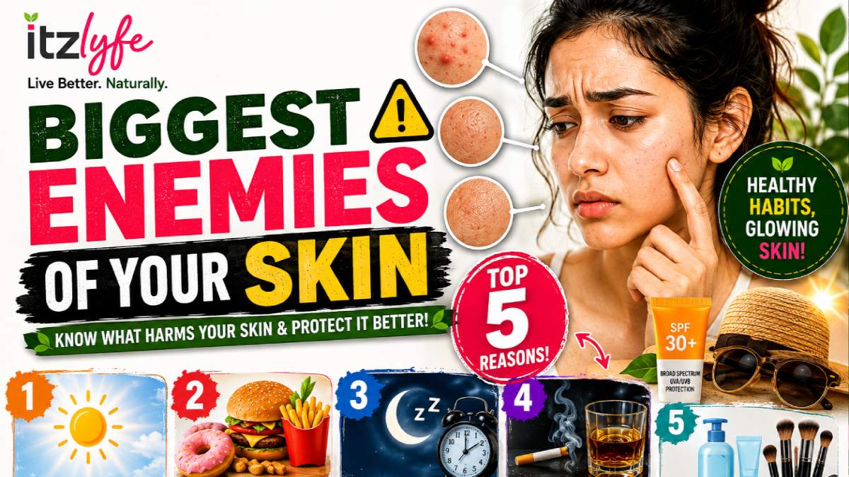 5 Biggest Enemies of Your Skin: Habits That Can Damage Your Skin Health