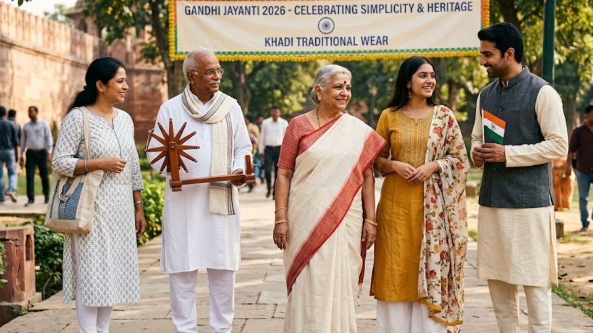 Gandhi Jayanti 2026: Easy Khadi Outfit Ideas for a Traditional Look