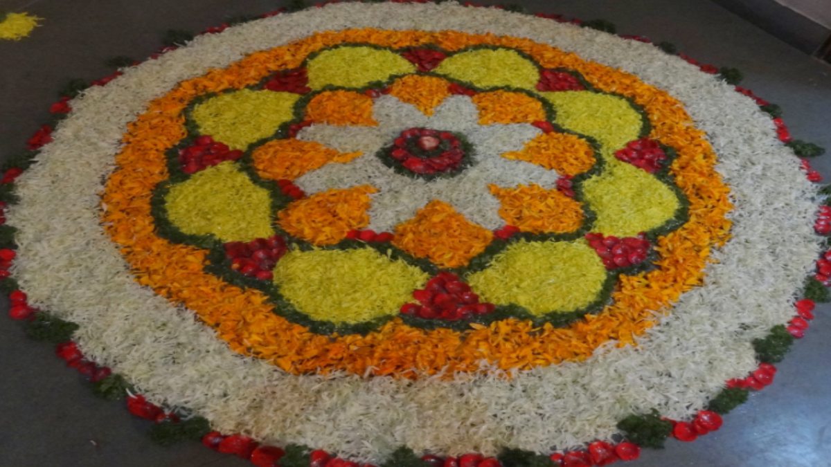 Easy Flower Rangoli Ideas for Beginners for Onam 2026: Simple Pookalam Designs to Try at Home