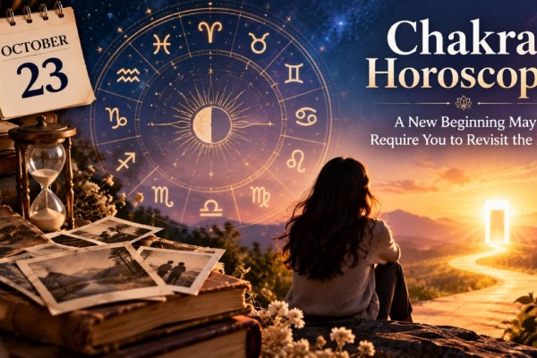 October 23 Chakra Horoscope: A New Beginning May Require You to Revisit the Past