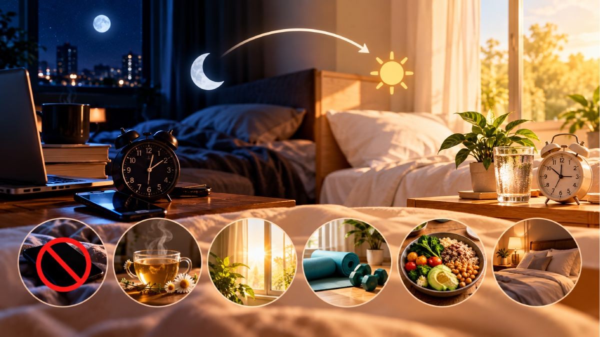 Sleeping Late? 6 Simple Ways To Reset Your Sleep Schedule Naturally