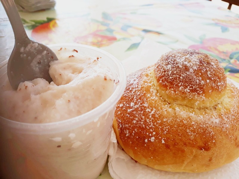 Almond Granita