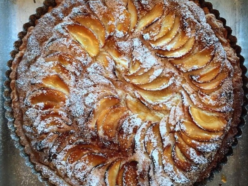 Apple Frangipan Tart