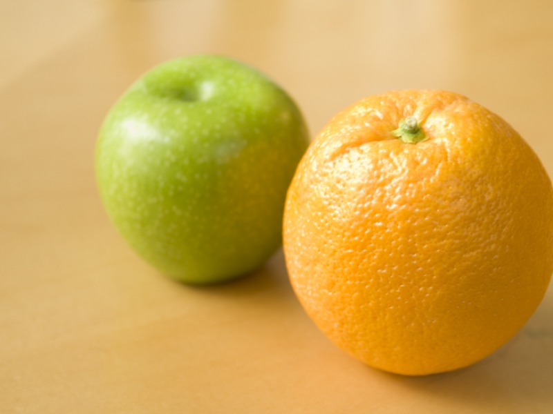 Apples and Oranges
