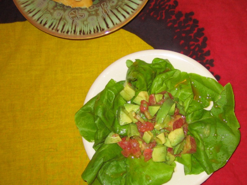 Avocado and Grapefruit Salad
