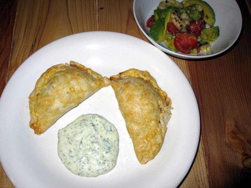 Banana-Black Bean Empañadas