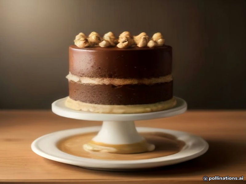 Banana Chocolate Walnut Cake