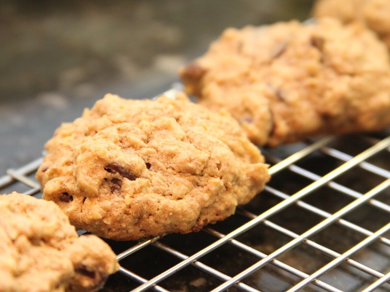 Banana Oatmeal Chocolate Chip Cookies