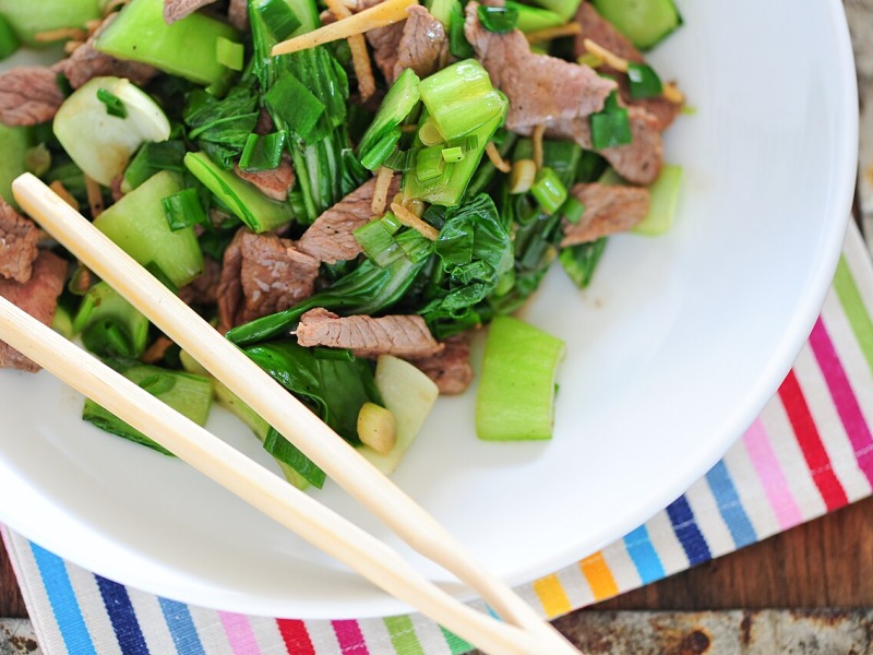 Beef and Ginger Stir-Fry