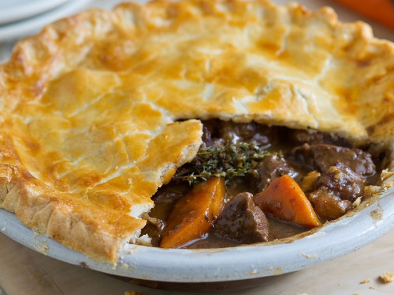 Beef and Mustard Pie