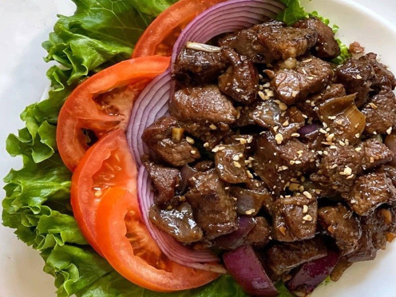 BEEF LOK LAK (Lok Lak Sach Ko)