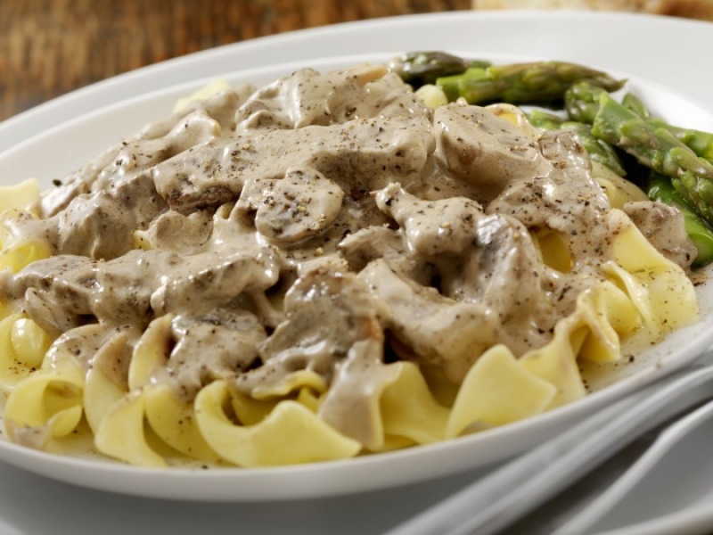 Beef Stroganoff