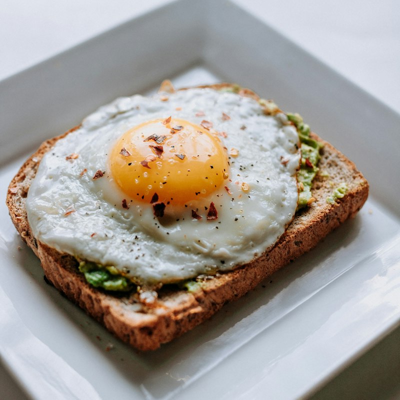 Beet Tostadas With Fried Eggs