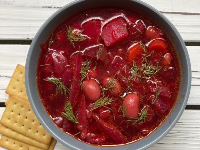 Beetroot Soup (Borscht)