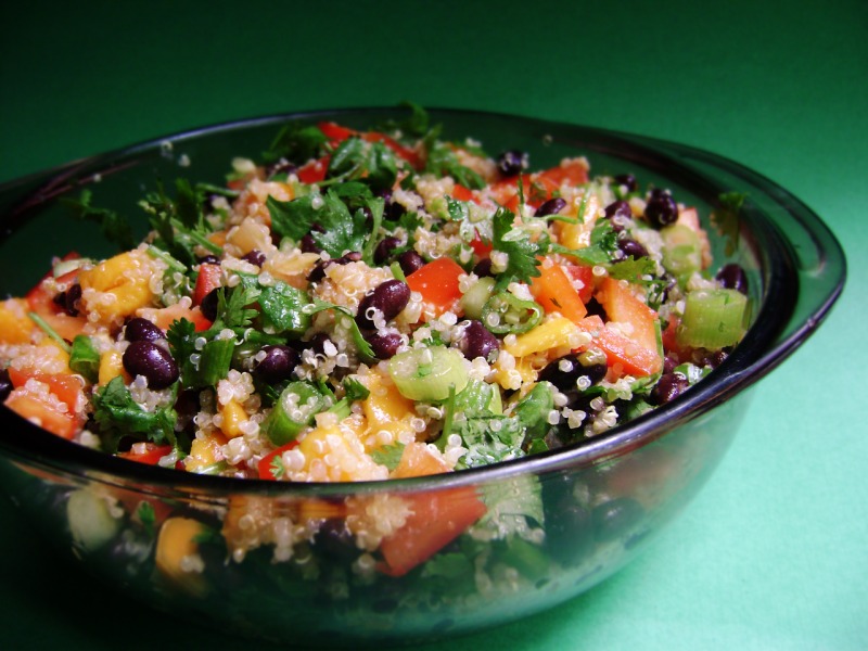Black Bean and Tomato Quinoa