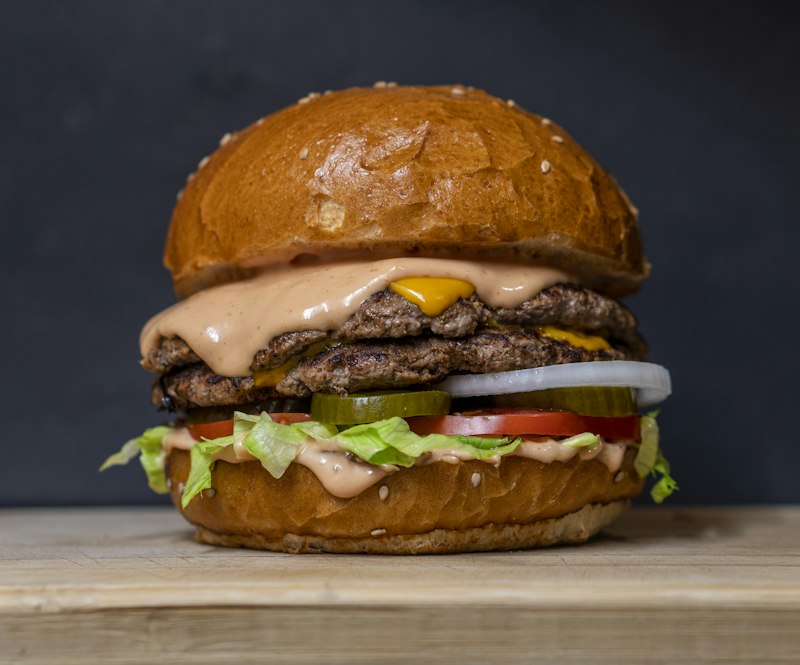 Black-Eyed Pea Burgers With Creamy Barbecue Sauce and Chowchow