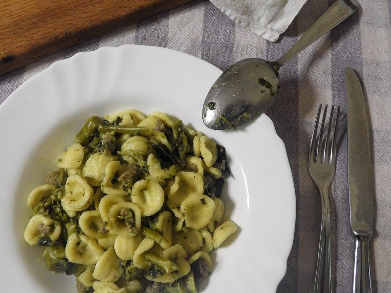 Broccoli with Orecchiette