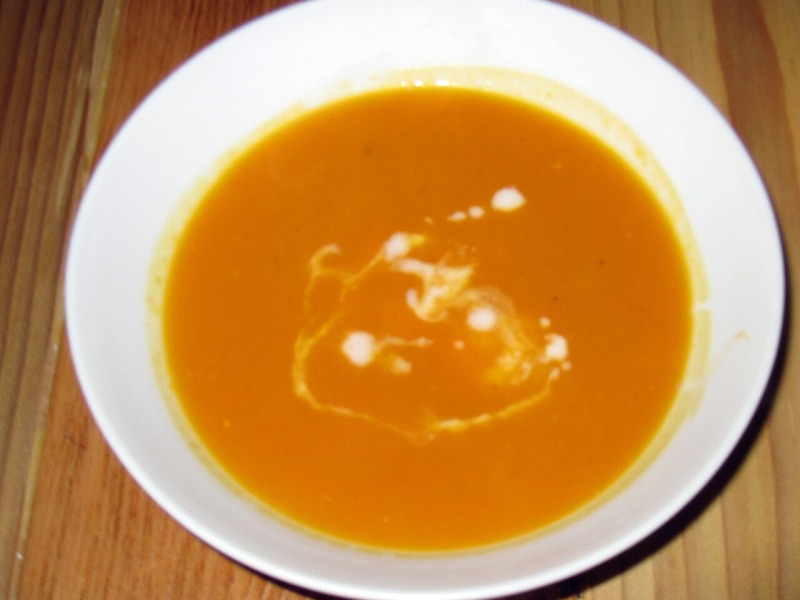 Butternut Squash and Apple Soup