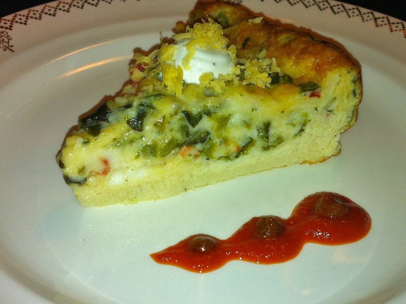 Cheese and Chile Quiche