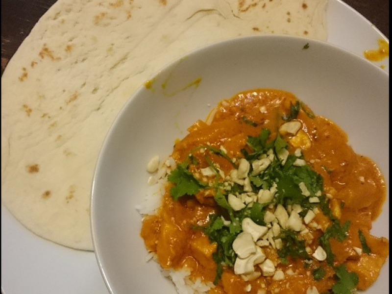 Chicken Curry with Cashews