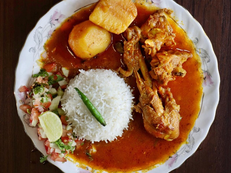 Chicken Curry with Sweet Potatoes
