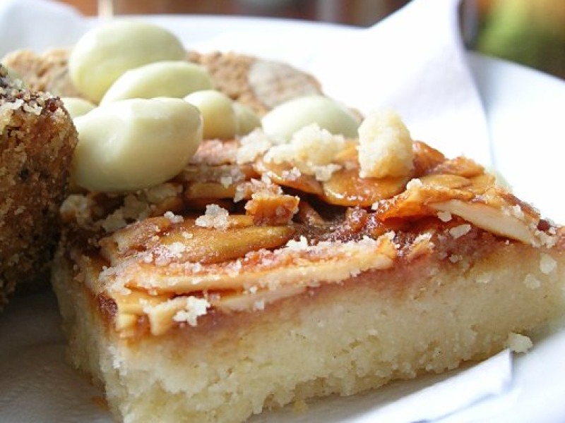 Chocolate Almond Shortbread