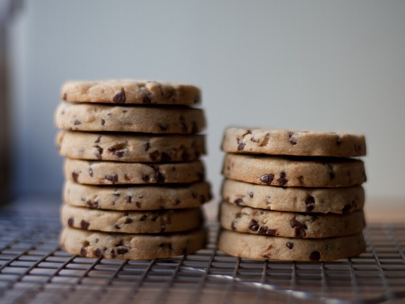 Chocolate Shortbread Cookies