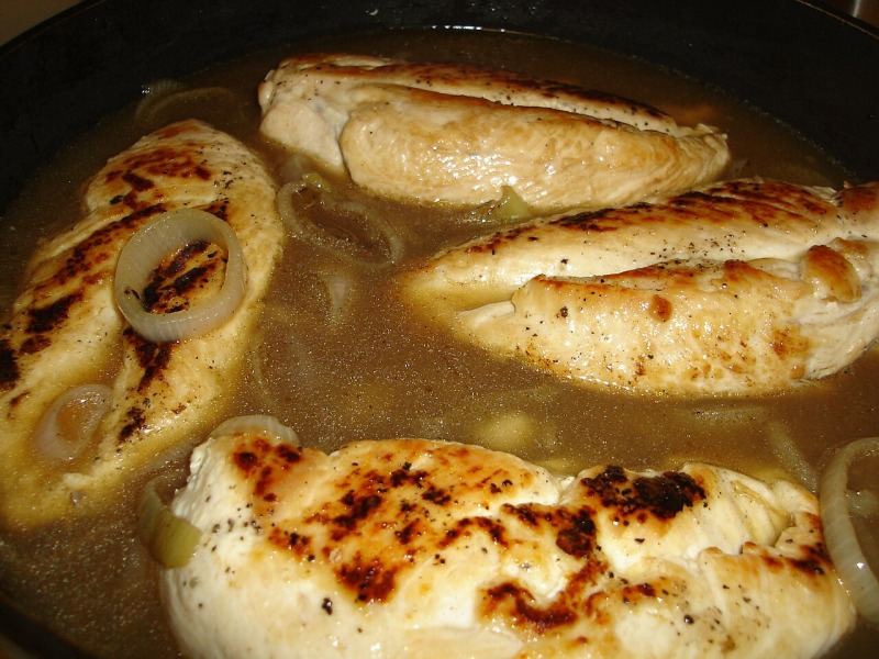Crispy Chicken with Shallots