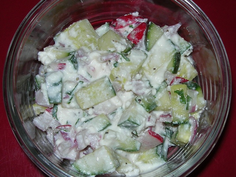 Cucumber and Radish Salad