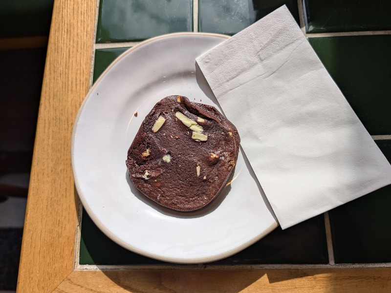 Dark and White Chocolate Chunk Cookies
