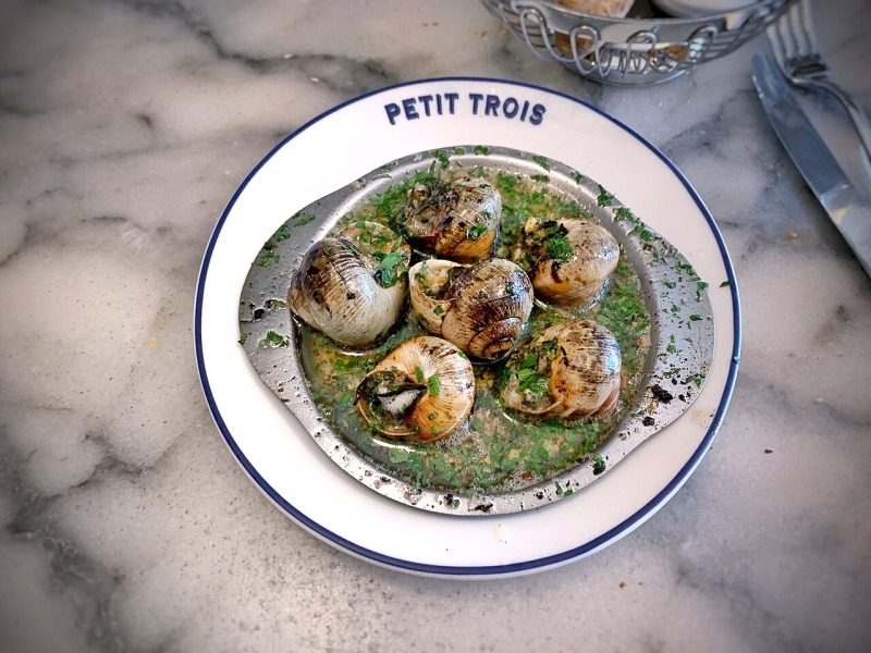 Escargot With Garlic-Parsley Butter