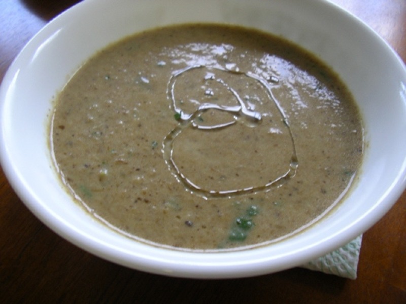 Fresh Wild Mushroom Soup