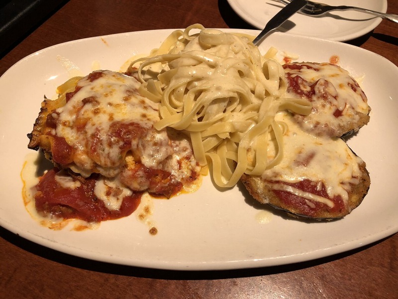 Garden Chicken Alfredo