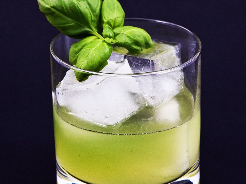 Gin Basil Smash