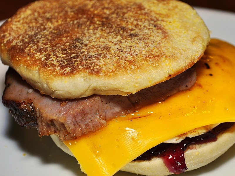 Ham and Cheese Muffins