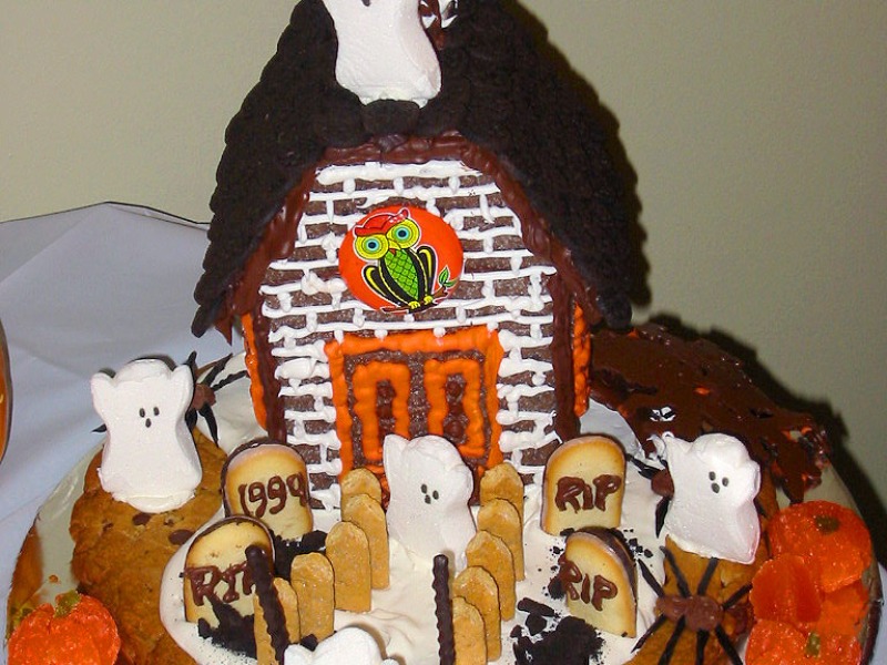 Haunted Gingerbread House