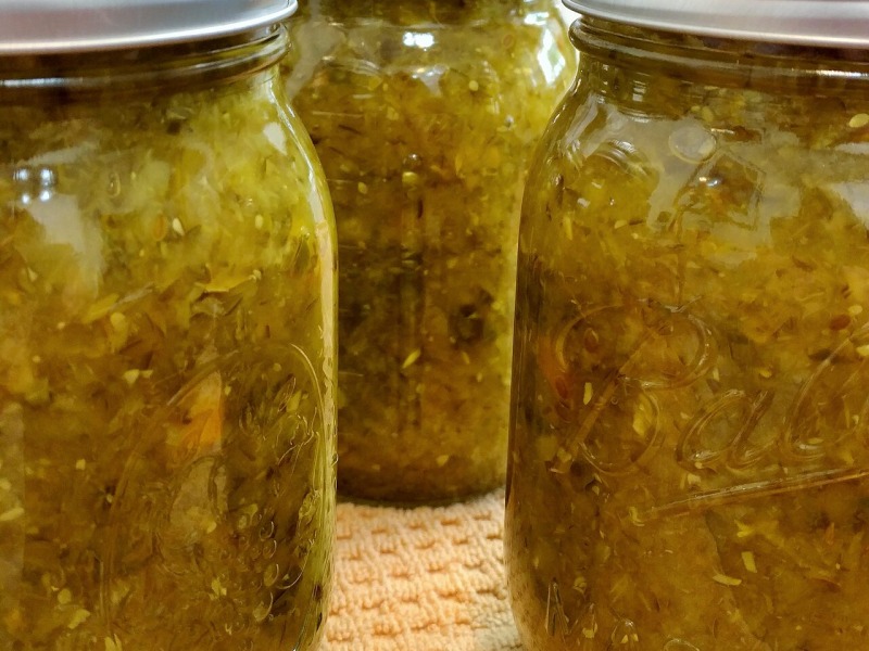 Homemade Pickle Relish