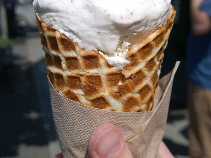 Honey Lavender Ice Cream