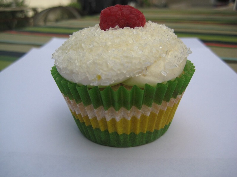 Lemon-Raspberry Cupcakes