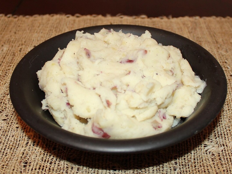 Mashed Red-Skinned Potatoes