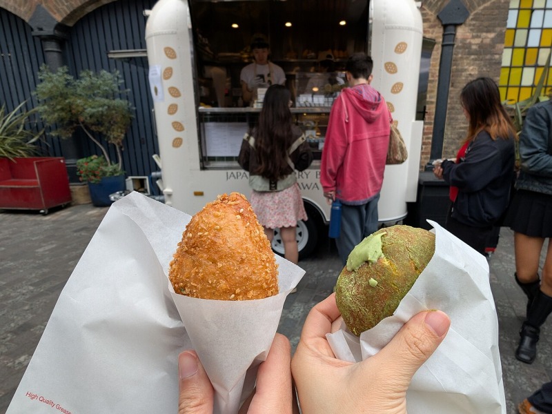 Matcha Doughnuts