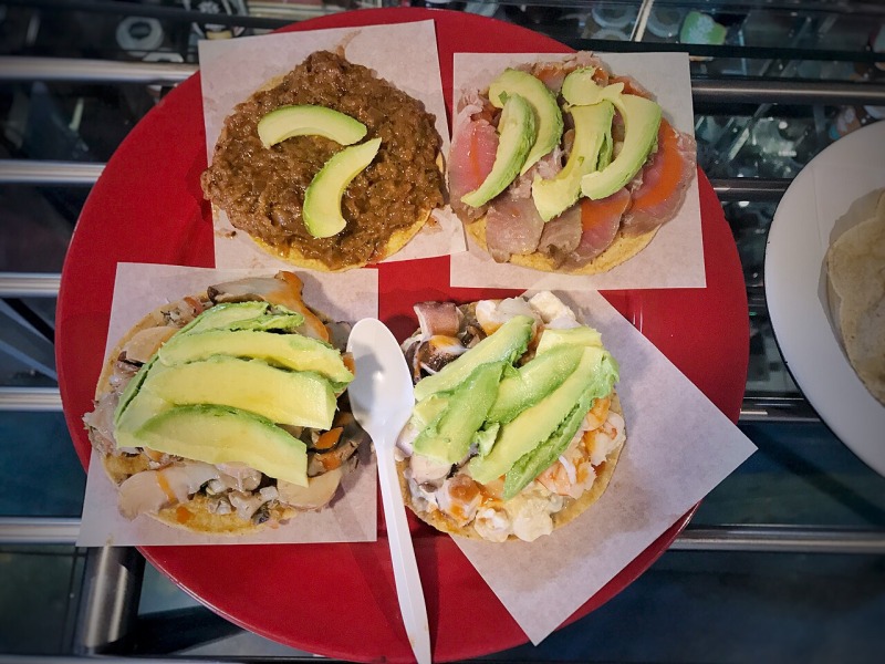 Mexican Tuna Tostadas